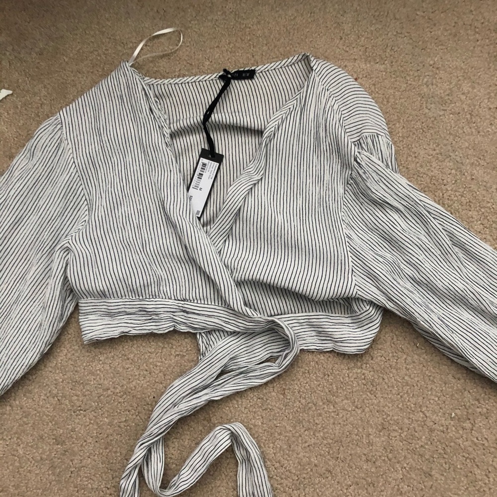 CottonOn Wrap Top